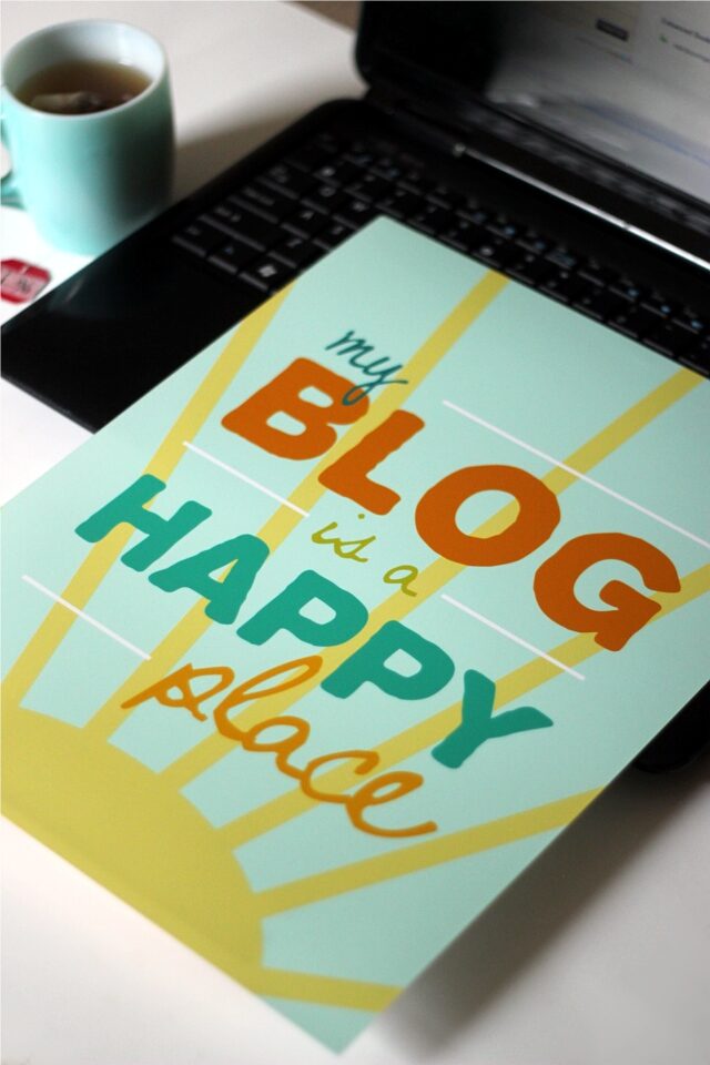 my-blog-is-a-happy-place-art-print-from-flourishcafe-7674032