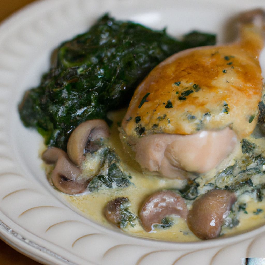 creamy-mushroom-and-spinach-stuffed-chicken