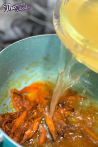 Add the chicken broth