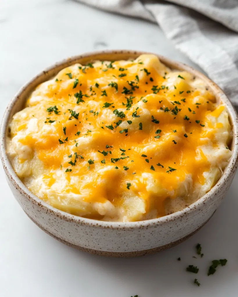 Crockpot Cheesy Potatoes
