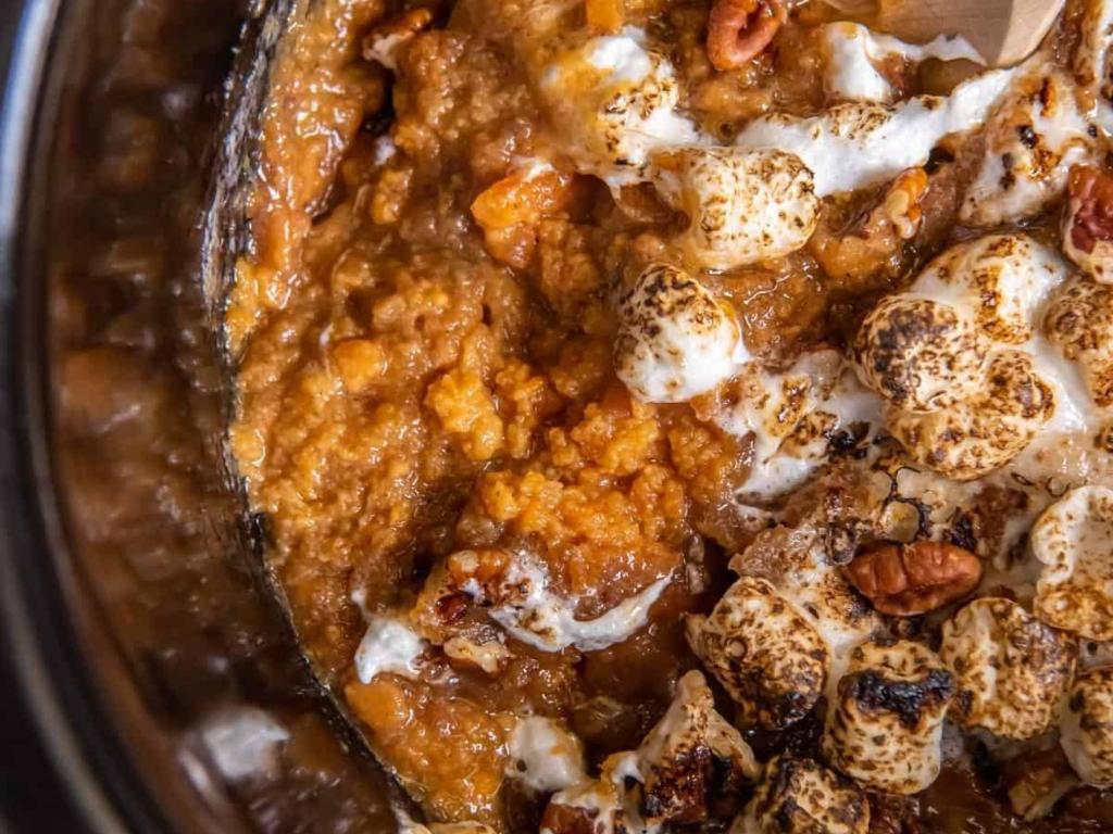 Crockpot Sweet Potato With Canned Yams Recipe