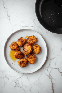 This image shows chicken flipped and moved to the slow cooker