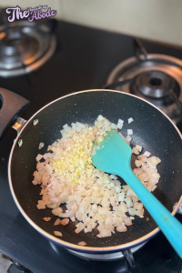 Sauté onion, garlic