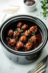 Keep warm in the slow cooker