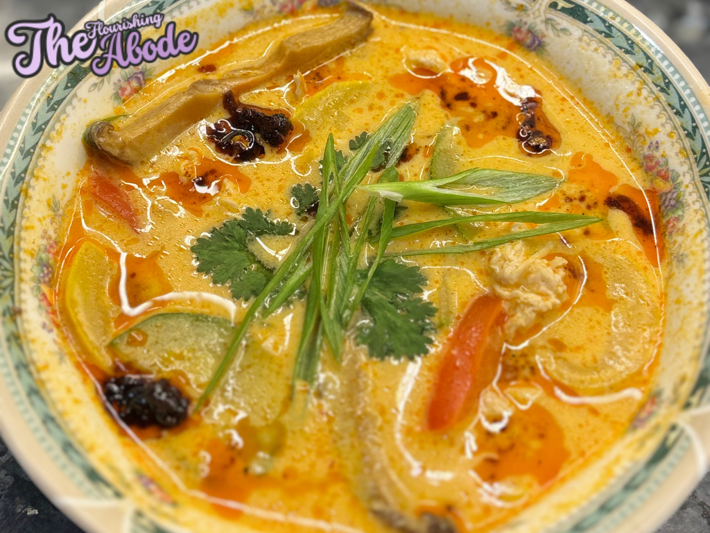 Keto Thai Curry Chicken Soup Recipe