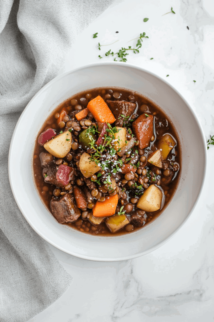 slow-cooker-lentil-and-vegetable-stew