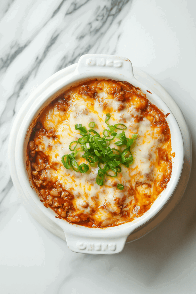 cheesy-mexican-crockpot-bake-with-spring-onions