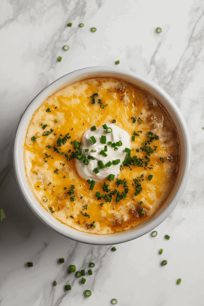 This image shows Slow Cooker Chili Cheese Dip served warm with melted cheese and a rich chili base, perfect for dipping with tortilla chips.