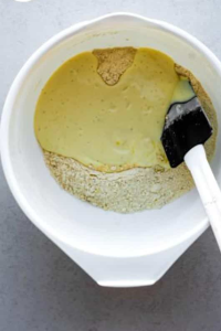 Combine vital wheat gluten