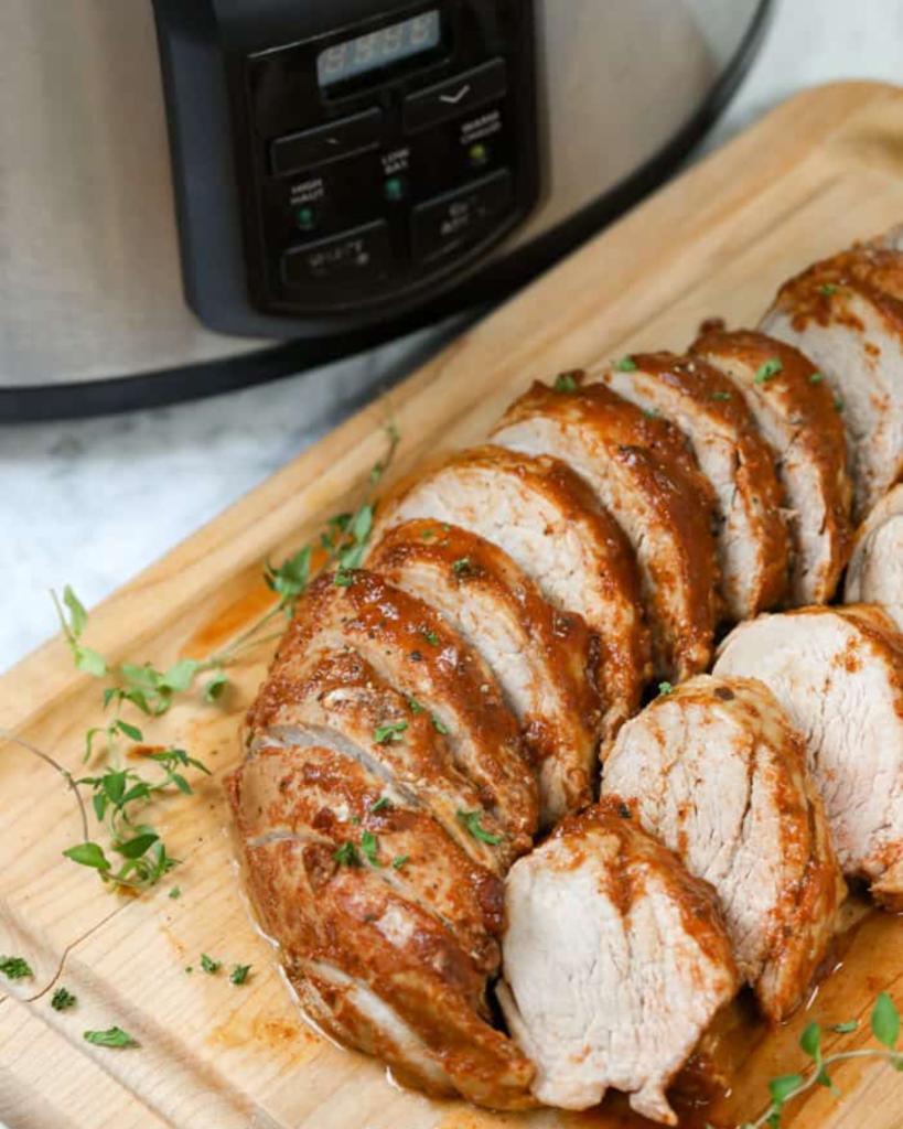 Crockpot Pork Tenderloin