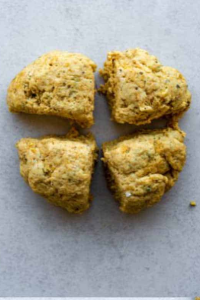 Divide the dough into 4 pieces