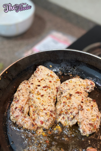 Open and drain the canned chicken