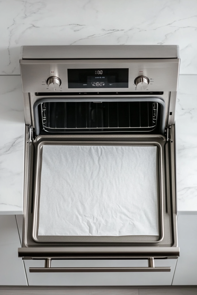 preheating-oven-for-baking-low-calorie-chocolate-chip-cookies-5281036-683x1024