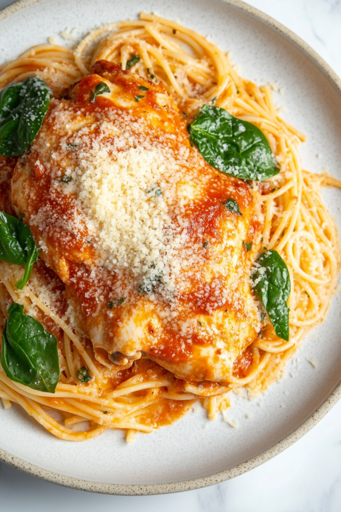 serving-crockpot-tuscan-chicken-on-a-plate-with-creamy-sauce-and-sundried-tomatoes-4000757-683x1024