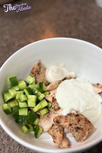 Sprinkle in your desired seasonings