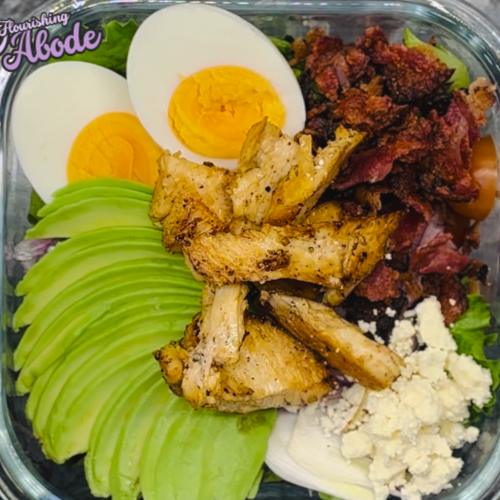 Steak Cobb Salad With Creamy Avocado Dressing Recipe