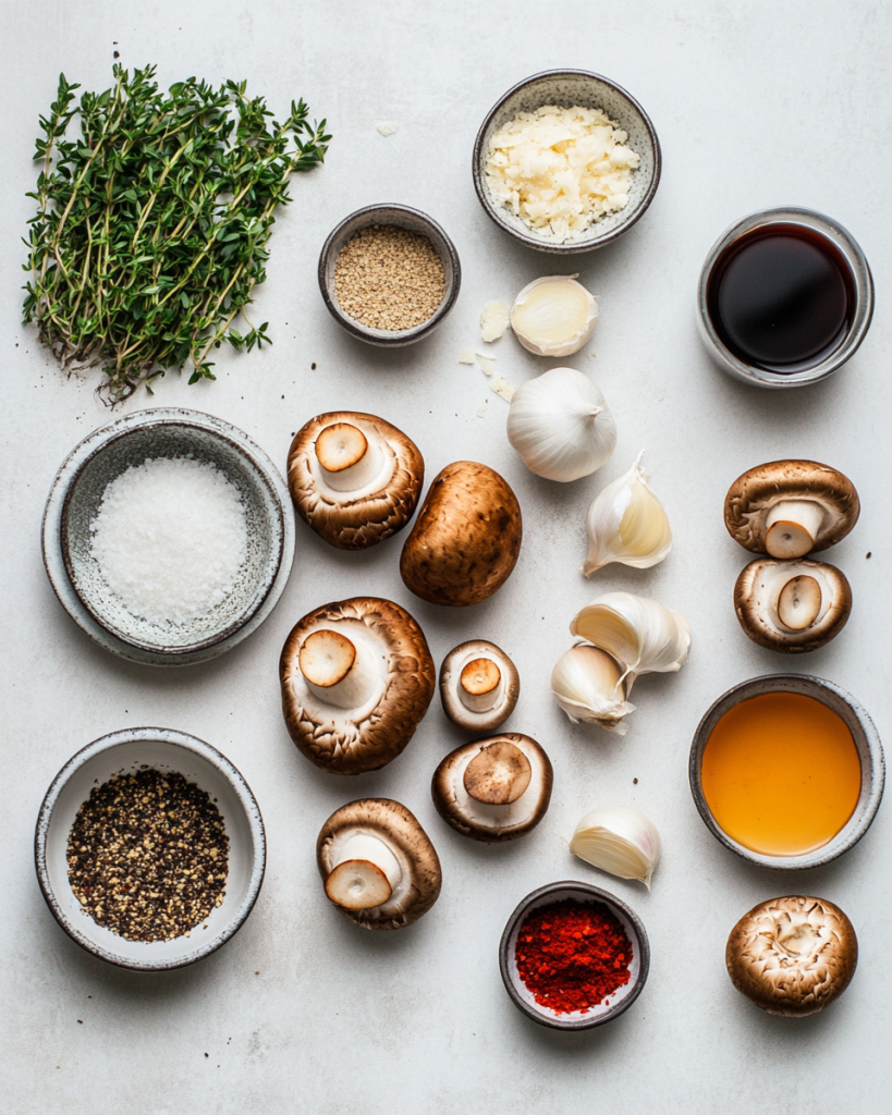 Vegan Mushroom Stroganoff Recipe Ingredients