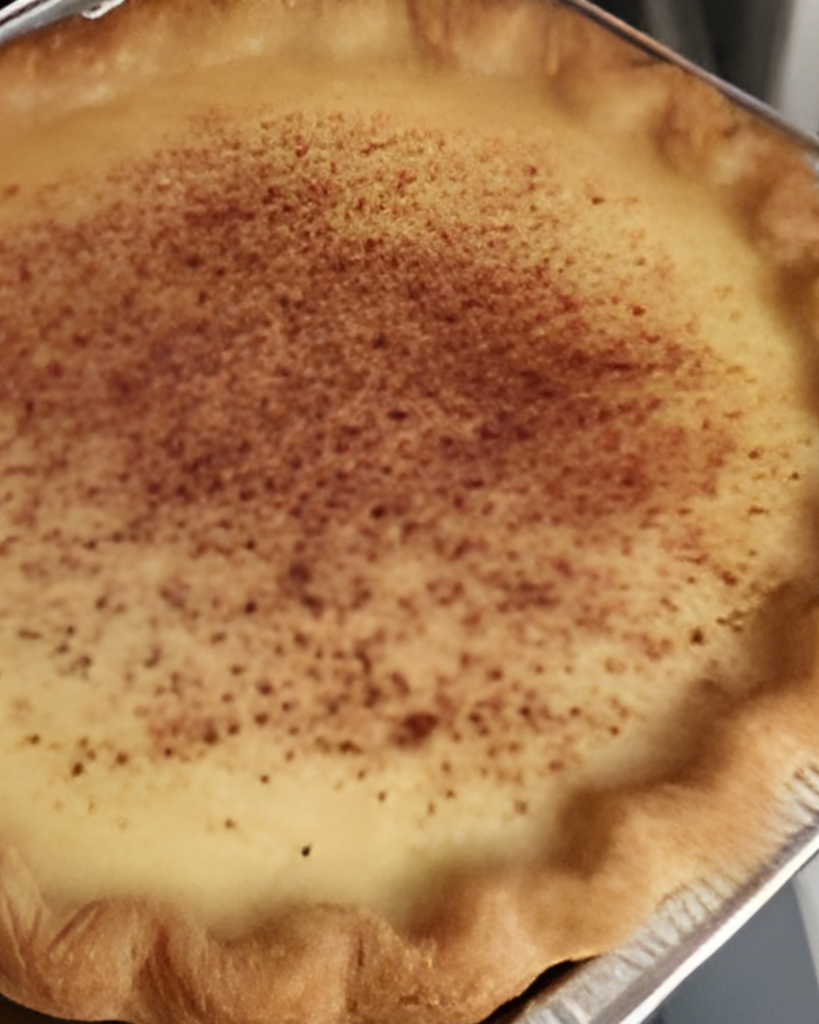 Vegan Sugar Cream Pie