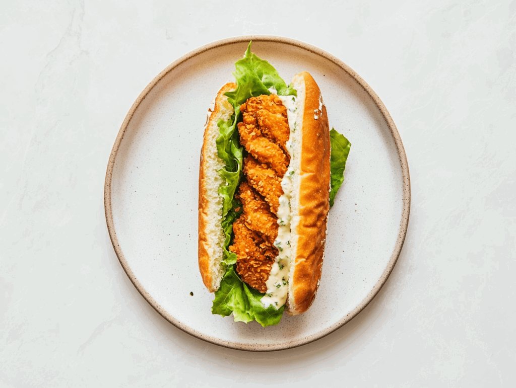 vegan-crispy-chicken-caesar-sandwich-served-between-flavorful-buns