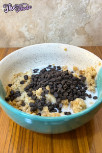 fold in chocolate chips