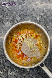 Add shrimp and garlic