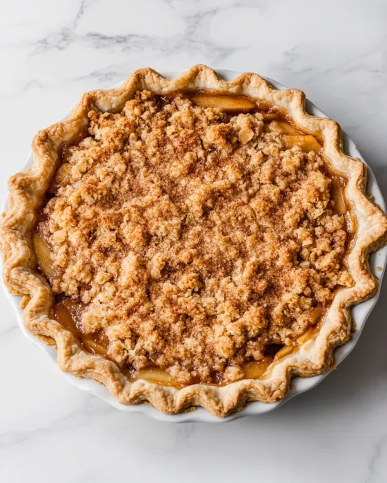 Apple Crumb Pie