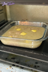 Bake in the preheated oven