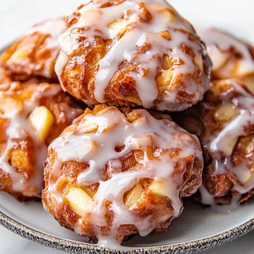 Baked Apple Fritters Recipe
