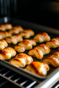 baking-pigs-in-a-blanket-in-the-oven