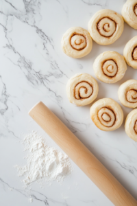 cutting-and-rolling-the-cinnamon-dough