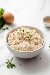 Mix the ground chicken