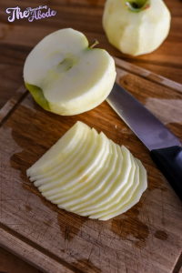 Peel, core, and thinly slice all the apples