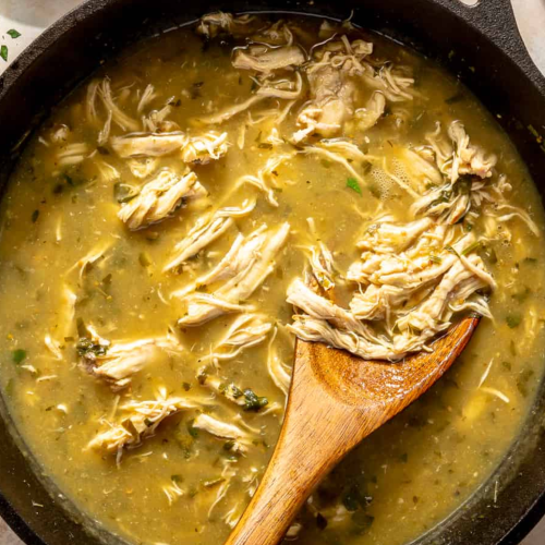 Shredded Chicken Soup Recipe