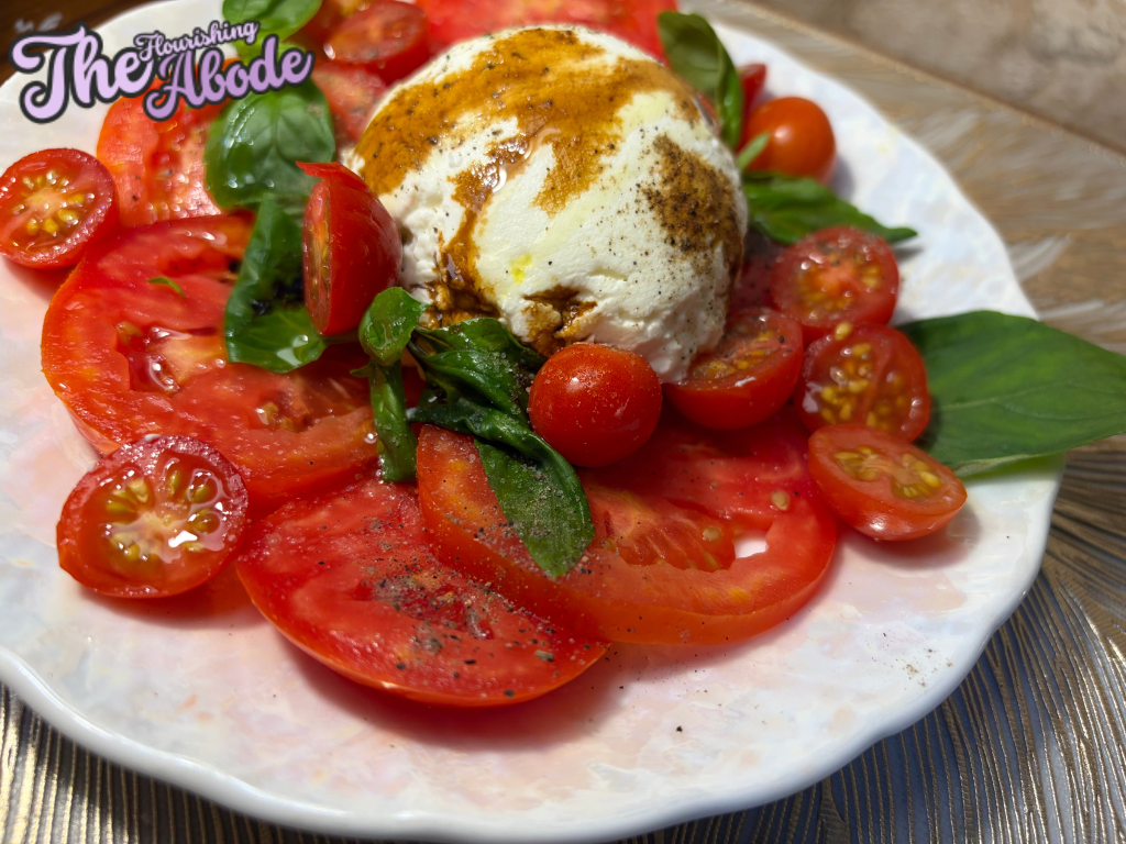 Tomato Burrata Salad Recipe