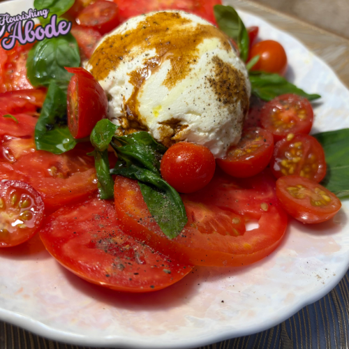 Tomato Burrata Salad Recipe