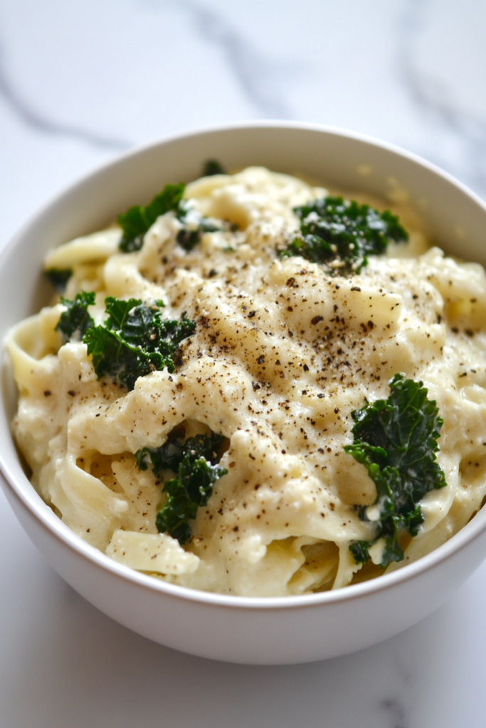 vegan-cauliflower-fettuccine-alfredo-with-kale