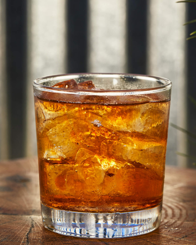 Whiskey And Coke Cocktail
