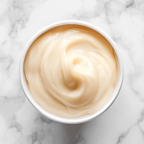 This image shows a creamy, smooth Wingstop-style ranch dressing in a white bowl, perfect for dipping, drizzling, or pairing with wings, veggies, and more.