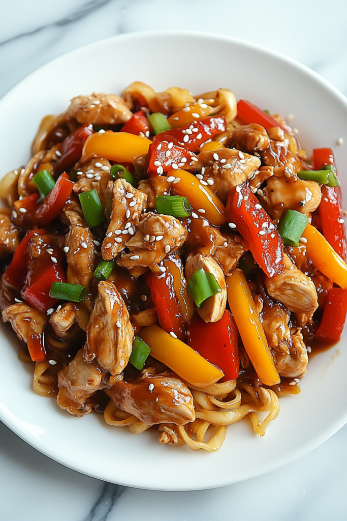 Spicy Vegetable Lo Mein
