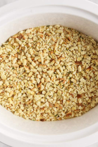 sprinkle breadcrumbs on top