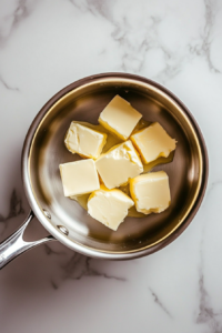 butter-melting-in-a-saucepan-over-medium-heat-the-base-for-a-creamy-cheese-sauce