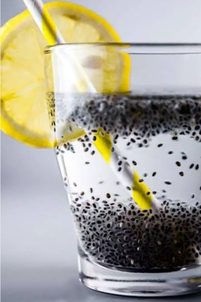 chia-seed-detox-water-with-soaked-seeds-suspended-in-a-glass-with-fresh-mint