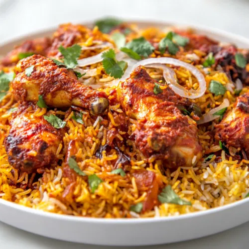 Chicken 65 Biryani Recipe