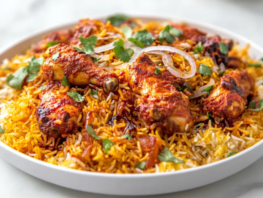 Chicken 65 Biryani Recipe