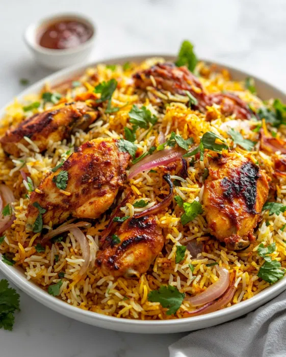 Chicken 65 Biryani