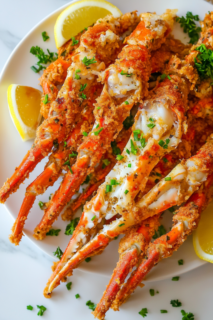crispy-fried-crab-legs-plated-with-fresh-lemon-wedges-and-a-sprinkle-of-herbs-for-garnish-2
