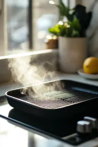 Heat the Grill Pan
