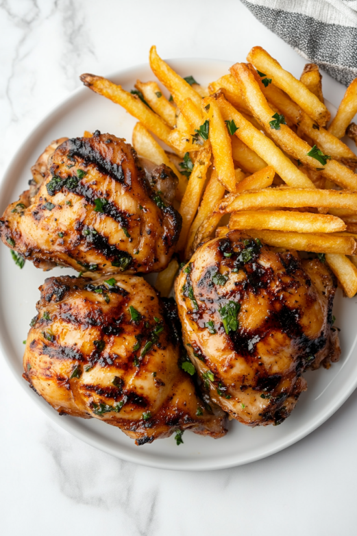 herb-grilled-chicken-frites