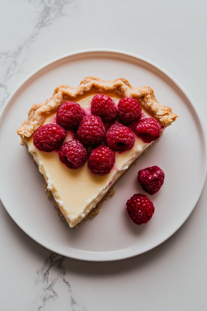 Raspberry Cream Pie