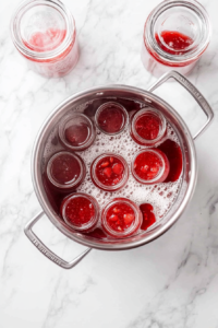 lowering-the-jars-into-boiling-water-for-preservation